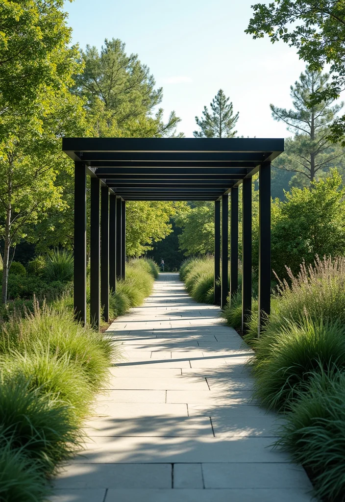 12 Steel Gazebo Ideas for a Durable and Modern Outdoor Shade 5. Cantilever Steel Gazebo