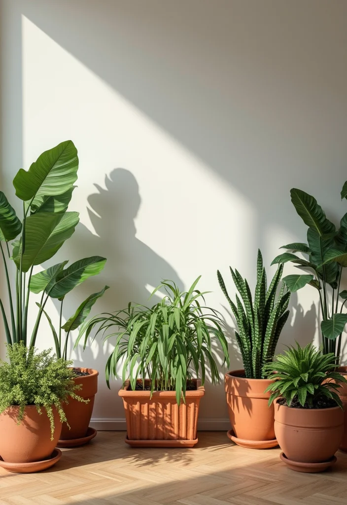 12 Tuscan Living Room Ideas for Old World Warm Textured Charm 78 12 Tuscan Living Room Ideas for Old World Warm Textured Charm - 8. Indoor Plants for a Breath of Fresh Air