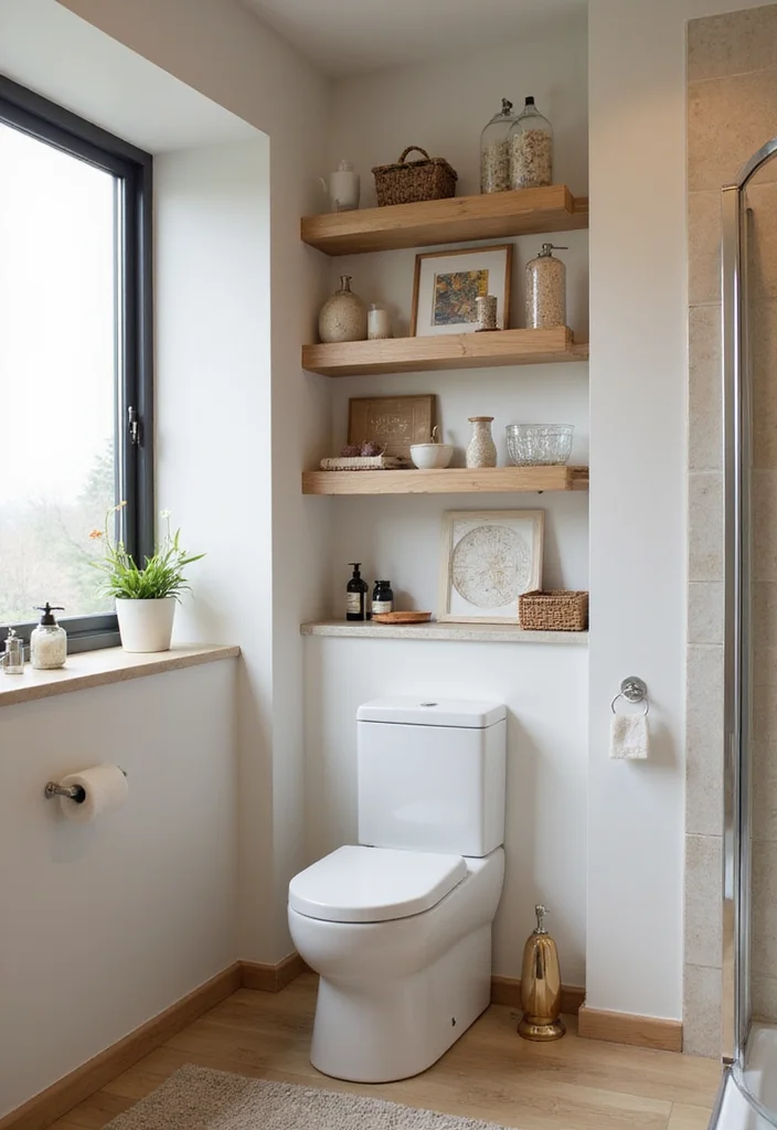 12 Windowless Bathroom Ideas for Bright Airy Light Filled Design 45 12 Windowless Bathroom Ideas for Bright Airy Light Filled Design 5. Use Open Shelving