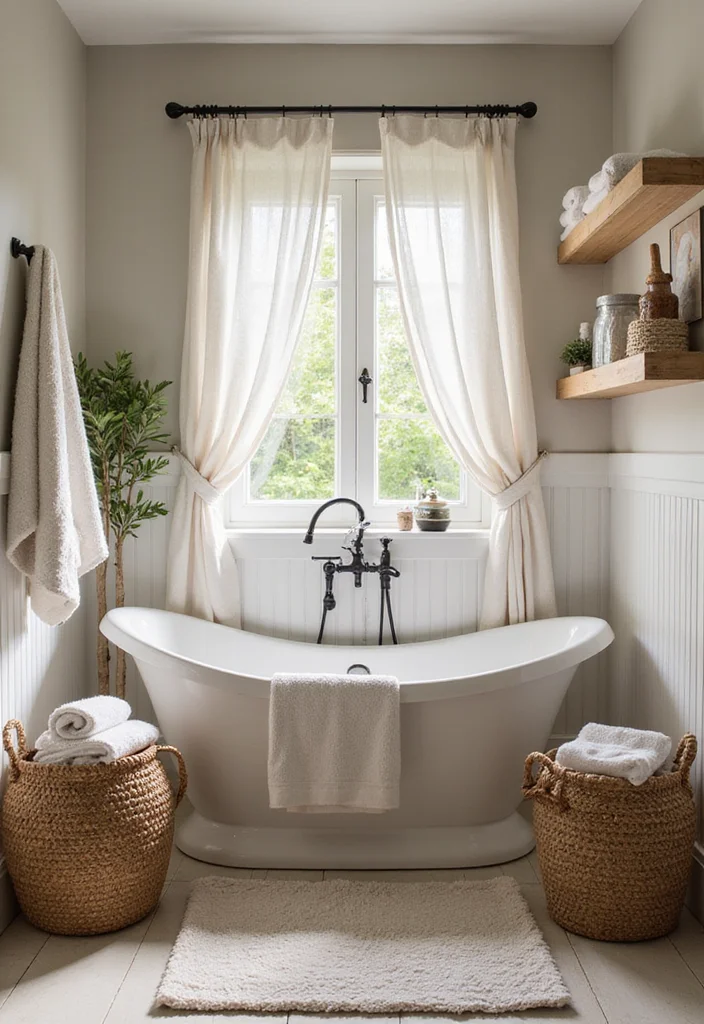 12 Windowless Bathroom Ideas for Bright Airy Light Filled Design 67 12 Windowless Bathroom Ideas for Bright Airy Light Filled Design 7. Layer Textures