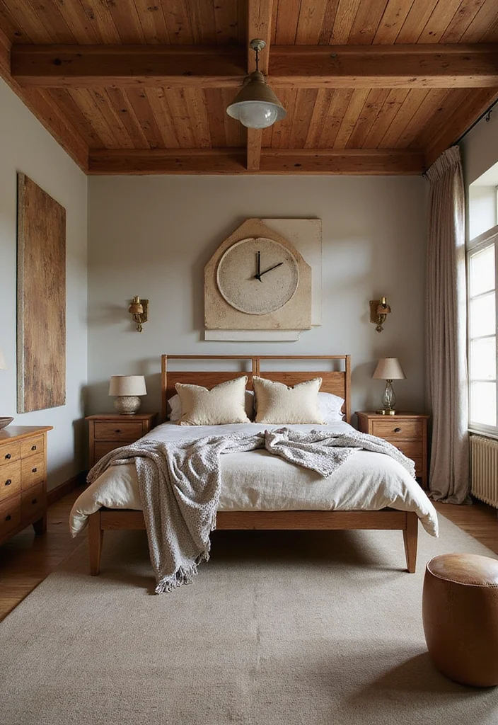 12 Wooden Bedroom Ideas for Warm Natural Comfortable Living - 12. Custom Wooden Pieces