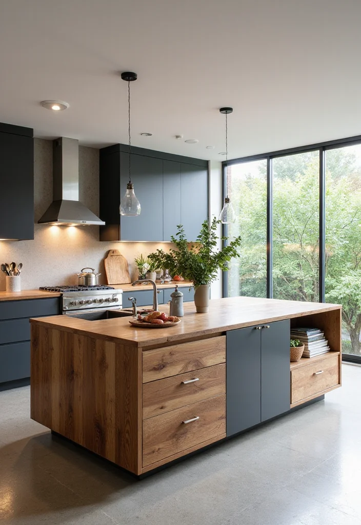 14 Kitchen Extension Ideas for Open Airy Functional Living 11. Multi Functional Islands