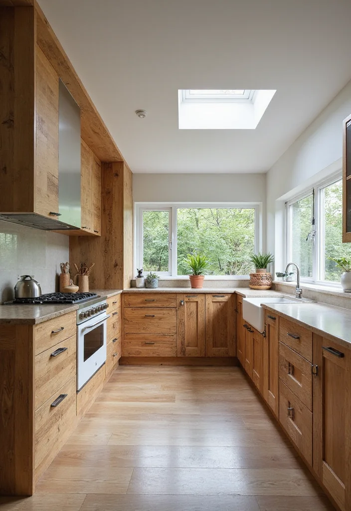 14 Kitchen Extension Ideas for Open Airy Functional Living 3. Reclaimed Wood Extensions