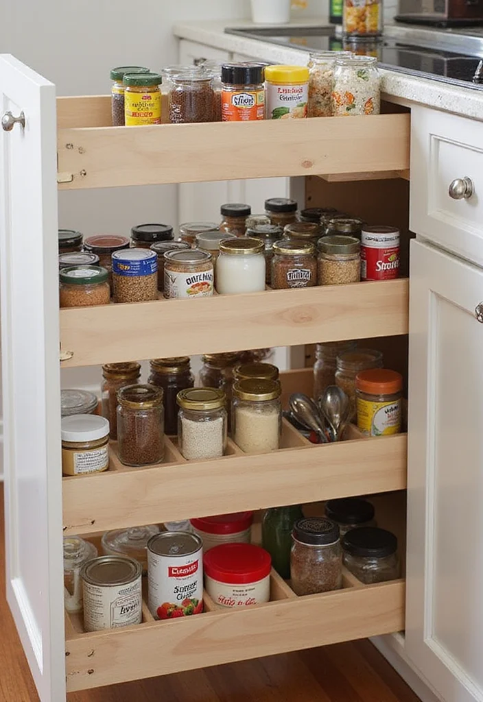 14 Kitchen Extra Storage Ideas for Smarter Organized Spaces - 3. Clever Cabinet Organizers