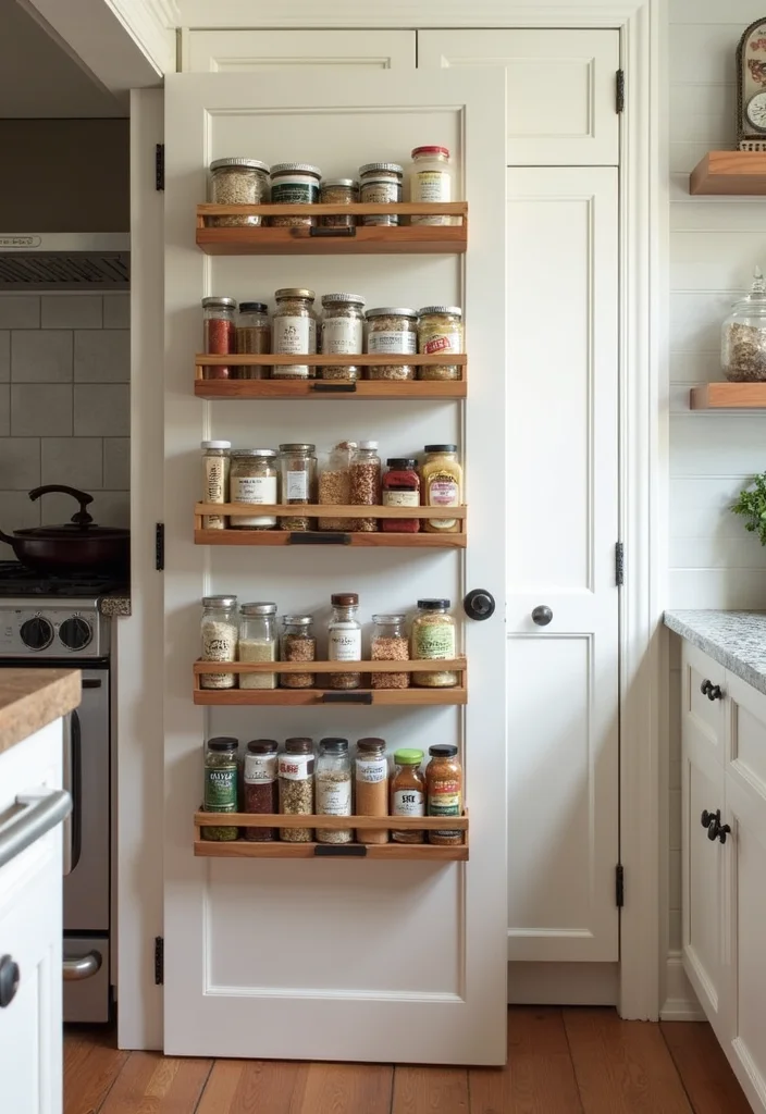 14 Kitchen Extra Storage Ideas for Smarter Organized Spaces - 5. Over-the-Door Organizers