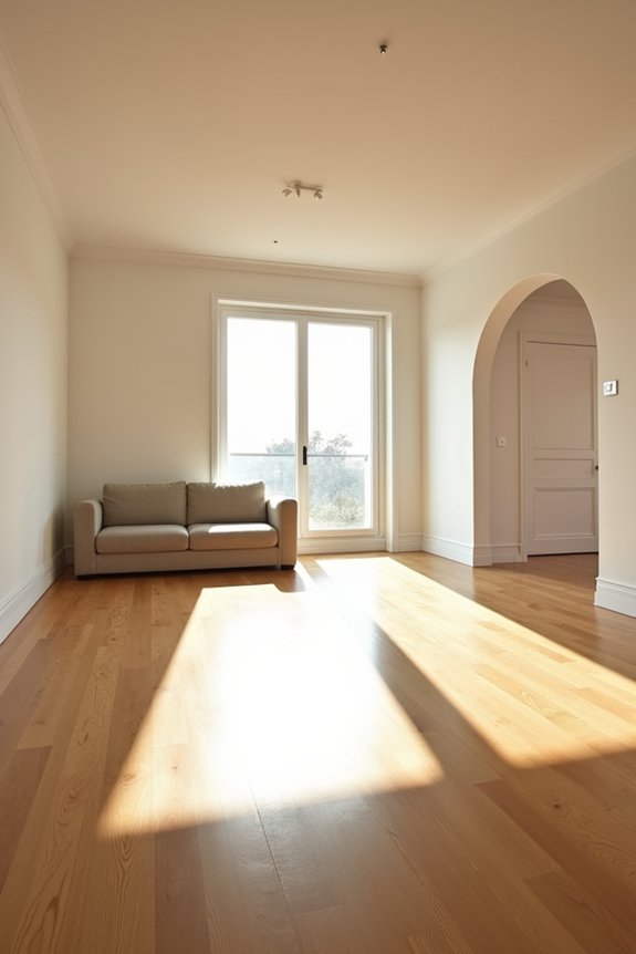 bare rooms mislead emphasize flaws