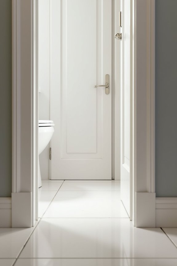 Are Bathroom Doors Smaller Than Standard Doors? 1 bathroom doors are narrower than standard interior doors