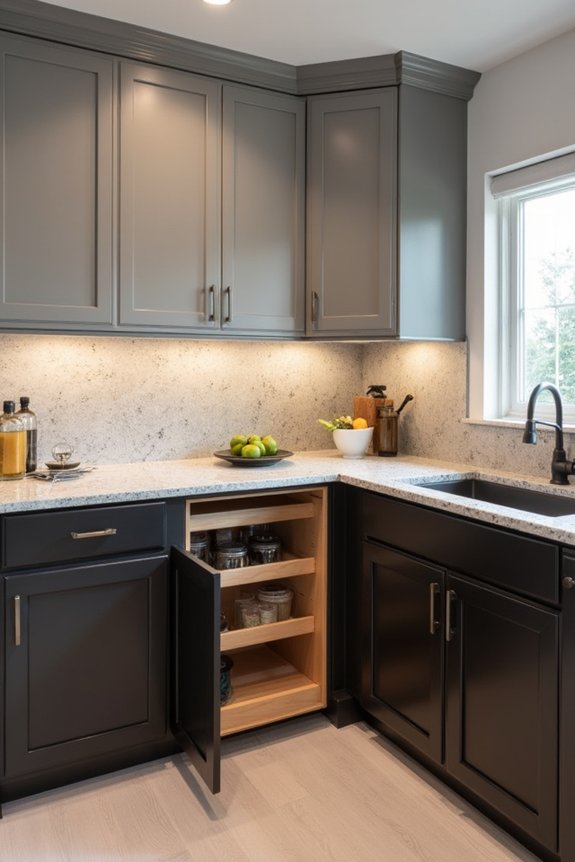 What Kitchen Cabinets Does Floor and Decor Have? 6 corner cabinet storage solutions overview