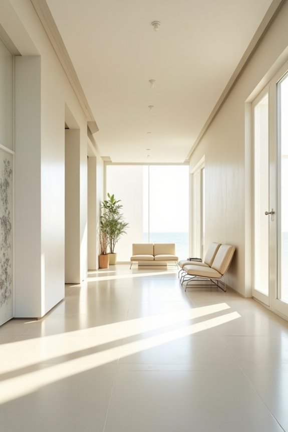 decluttered surfaces reveal breathing room