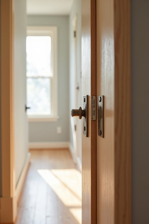 Are Bathroom Doors Smaller Than Standard Doors? 9 door width set by local inspectors not code