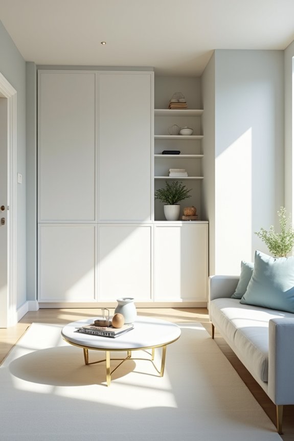 light reflective airy spaces