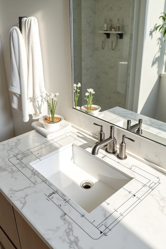 10 Tips for Optimal Bathroom Accessory Placement 1 map bathroom layout and constraints