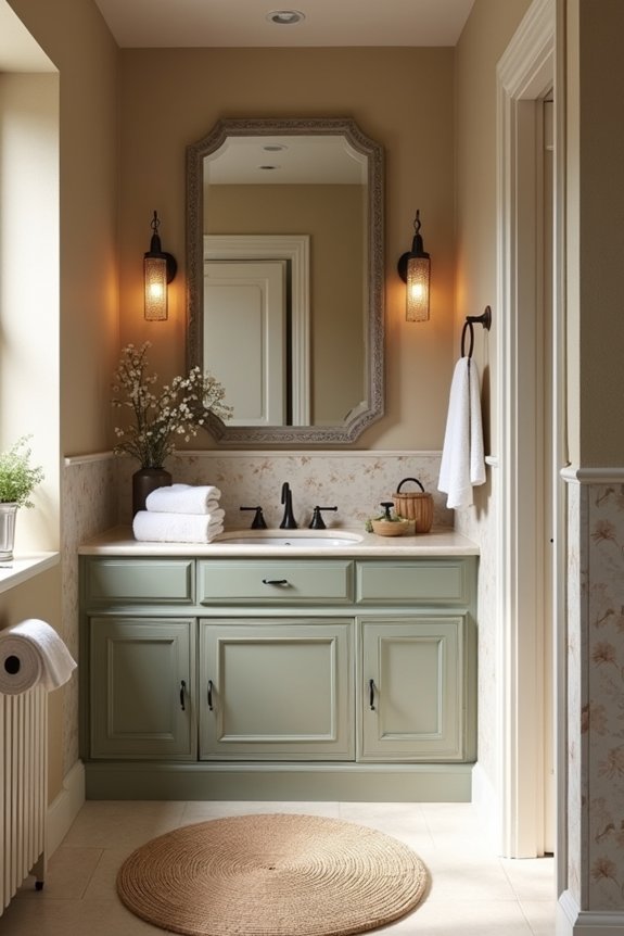 10 Simple Ways to Decorate My Bathroom 4 mood changing paint durable wallpaper