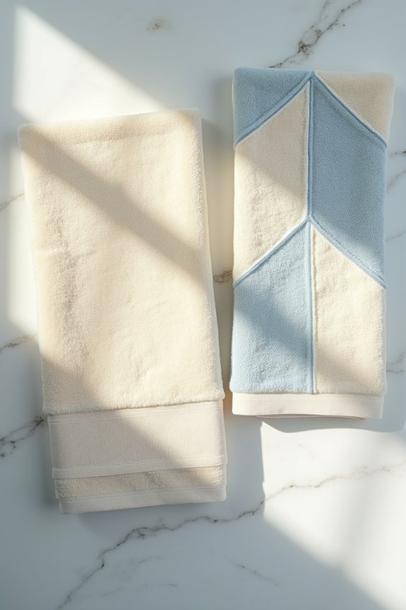 5 Easy Techniques to Decorate Bathroom Towels 3 sewing lasts through washes
