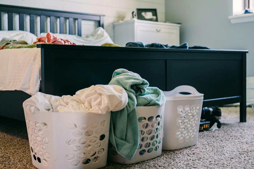 small bedroom clutter free decor tips